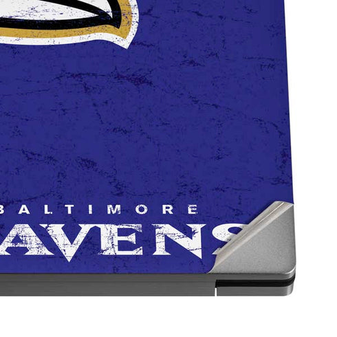 NFL Baltimore Ravens Distressed Dell XPS Skin